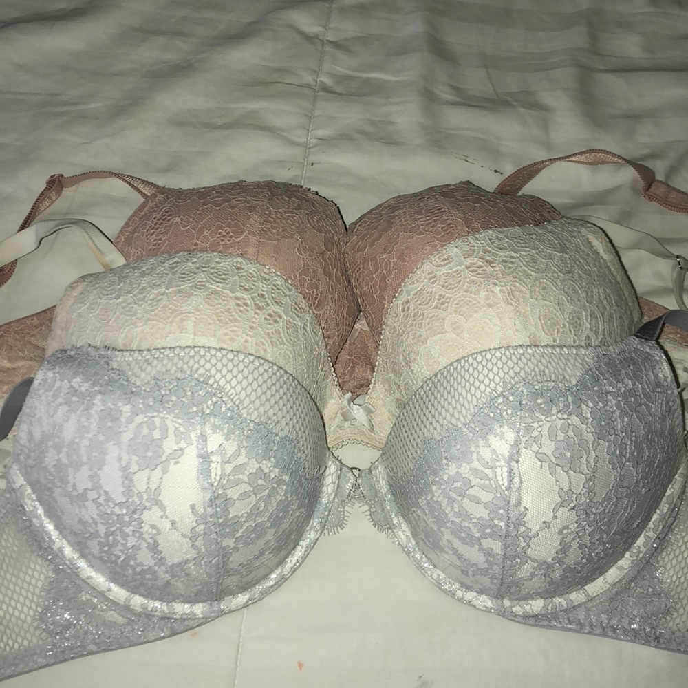 3 VICTORIA SECRET DREAM ANGEL BRAS